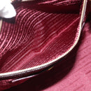 PRADA Hand Bag Safiano leather Purple Gold Auth ka4206A-23