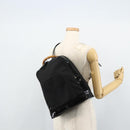 GUCCI Bamboo Bag Patent leather Black Silver 003 2058 0059 5 Auth ka4208-25
