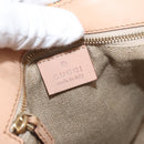 GUCCI Flora Bamboo Hand Bag Canvas Multicolor Gold 140203 Auth ka4212A-14