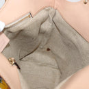 GUCCI Flora Bamboo Hand Bag Canvas Multicolor Gold 140203 Auth ka4212A-16