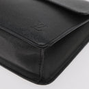 LOUIS VUITTON Taiga Selenga Clutch Bag Ardoise M30782 LV Auth ka4213-14
