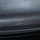 LOUIS VUITTON Taiga Selenga Clutch Bag Ardoise M30782 LV Auth ka4213-19