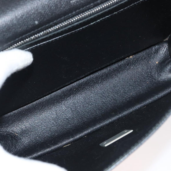LOUIS VUITTON Taiga Selenga Clutch Bag Ardoise M30782 LV Auth ka4213