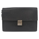 LOUIS VUITTON Taiga Selenga Clutch Bag Ardoise M30782 LV Auth ka4213-13