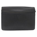 LOUIS VUITTON Taiga Selenga Clutch Bag Ardoise M30782 LV Auth ka4213-3