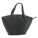 LOUIS VUITTON Epi Saint Jacques Hand Bag Black M52272 LV Auth ka4214-1