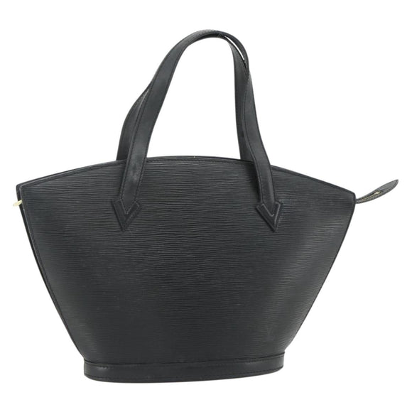 LOUIS VUITTON Epi Saint Jacques Hand Bag Black M52272 LV Auth ka4214
