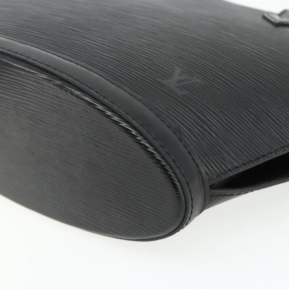 LOUIS VUITTON Epi Saint Jacques Hand Bag Black M52272 LV Auth ka4214