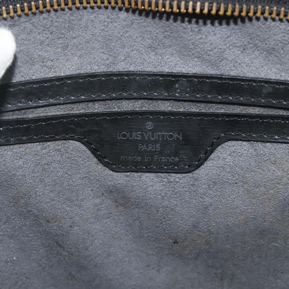 LOUIS VUITTON Epi Saint Jacques Hand Bag Black M52272 LV Auth ka4214