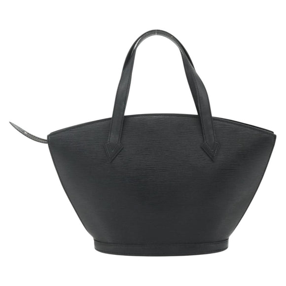LOUIS VUITTON Epi Saint Jacques Hand Bag Black M52272 LV Auth ka4214