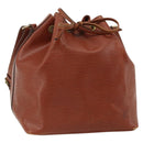 LOUIS VUITTON Epi Petit Noe Shoulder Bag Brown M44103 LV Auth ka4218-1