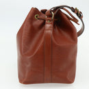 LOUIS VUITTON Epi Petit Noe Shoulder Bag Brown M44103 LV Auth ka4218-3
