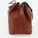 LOUIS VUITTON Epi Petit Noe Shoulder Bag Brown M44103 LV Auth ka4218-4