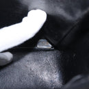 CHANEL Mademoiselle Chain Shoulder Bag Enamel Black Gold CC Auth ka422-23