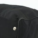 PRADA Boston Bag Nylon Black Silver Auth ka4221A-8