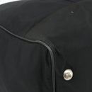 PRADA Boston Bag Nylon Black Silver Auth ka4221A-17