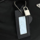 PRADA Boston Bag Nylon Black Silver Auth ka4221A-19