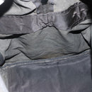 PRADA Boston Bag Nylon Black Silver Auth ka4221A-22