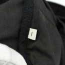 PRADA Boston Bag Nylon Black Silver Auth ka4221A-11