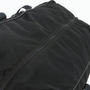 PRADA Boston Bag Nylon Black Silver Auth ka4221A-6