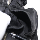 PRADA Body Bag Nylon Black Silver Auth ka4222A-23