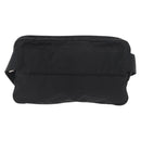 PRADA Body Bag Nylon Black Silver Auth ka4222A-2