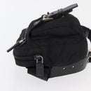 PRADA Body Bag Nylon Black Silver Auth ka4222A-4