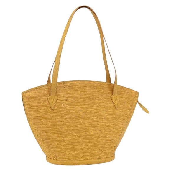 LOUIS VUITTON Epi Saint Jacques Shopping Bag Yellow M52269 LV Auth ka4227