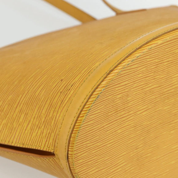 LOUIS VUITTON Epi Saint Jacques Shopping Bag Yellow M52269 LV Auth ka4227