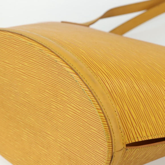 LOUIS VUITTON Epi Saint Jacques Shopping Bag Yellow M52269 LV Auth ka4227