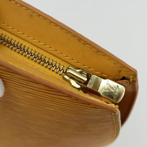 LOUIS VUITTON Epi Saint Jacques Shopping Bag Yellow M52269 LV Auth ka4227