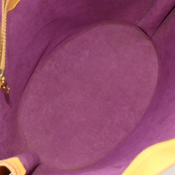 LOUIS VUITTON Epi Saint Jacques Shopping Bag Yellow M52269 LV Auth ka4227