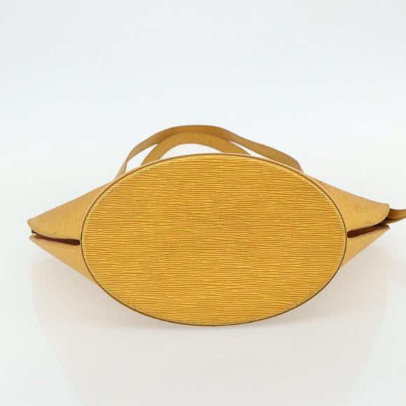 LOUIS VUITTON Epi Saint Jacques Shopping Bag Yellow M52269 LV Auth ka4227