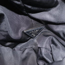 PRADA Handtas Nylon 2-weg Groen Zilver zwart Auth ka4229A-22