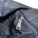 PRADA Handtas Nylon 2-weg Groen Zilver zwart Auth ka4229A-23