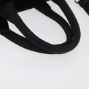 PRADA Handtas Nylon 2-weg Groen Zilver zwart Auth ka4229A-7