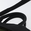 PRADA Handtas Nylon 2-weg Groen Zilver zwart Auth ka4229A-14