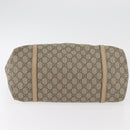 GUCCI GG Supreme Tote Bag PVC Beige Gold 309613 Auth ka4230-7