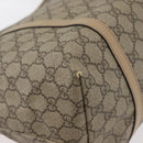 GUCCI GG Supreme Tote Bag PVC Beige Gold 309613 Auth ka4230-17