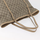 GUCCI GG Supreme Tote Bag PVC Beige Gold 309613 Auth ka4230-8