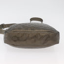 GUCCI GG Implementation Shoulder Bag PVC Bronze Silver 201448 Auth ka4233-9