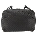 BOTTEGA VENETA INTRECCIATO Shoulder Bag Leather Brown Auth ka4234A-2