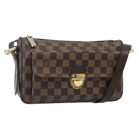 LOUIS VUITTON Damier Ebene Ravello GM Shoulder Bag N60006 LV Auth ka4235