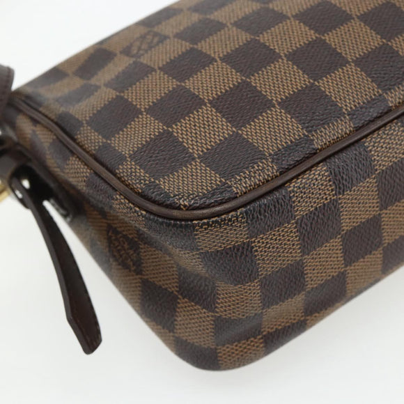LOUIS VUITTON Damier Ebene Ravello GM Shoulder Bag N60006 LV Auth ka4235