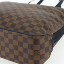 LOUIS VUITTON Damier Ebene Herald Tote Bag N41255 LV Auth ka4237-9