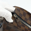 LOUIS VUITTON Damier Ebene Herald Tote Bag N41255 LV Auth ka4237-10