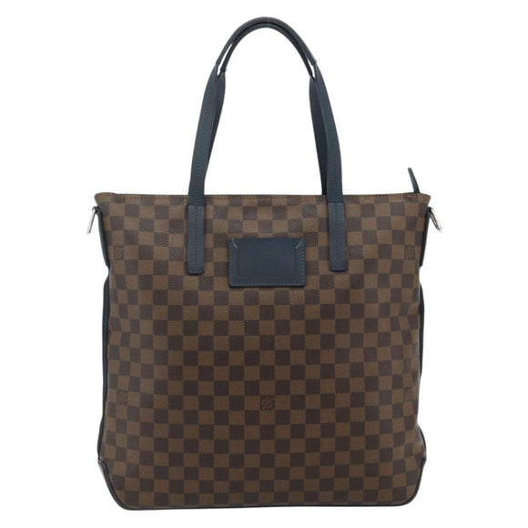 LOUIS VUITTON Damier Ebene Herald Tote Bag N41255 LV Auth ka4237
