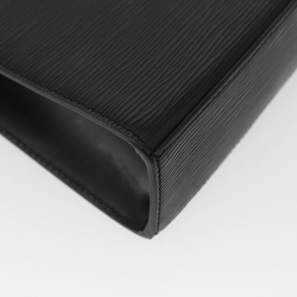 LOUIS VUITTON Epi Malesherbes Hand Bag Black M52372 LV Auth ka424