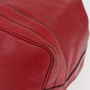 LOUIS VUITTON Epi Noe Shoulder Bag Red M44007 LV Auth ka4241-11