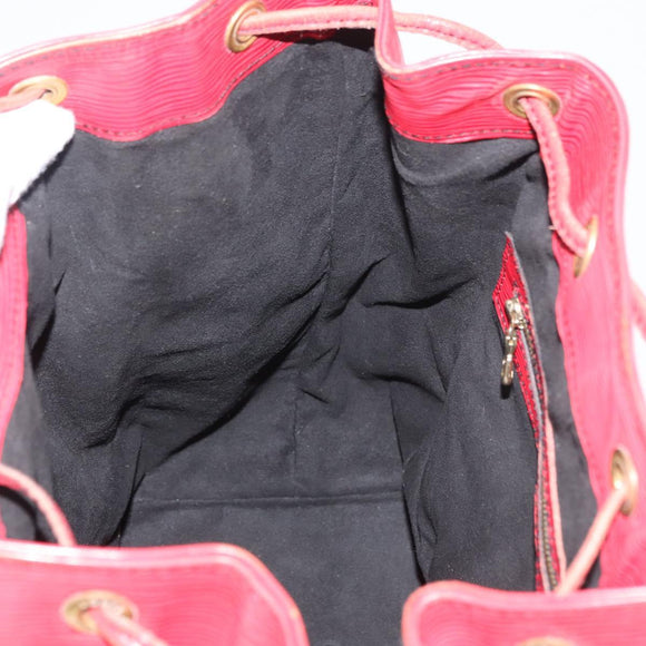 LOUIS VUITTON Epi Noe Shoulder Bag Red M44007 LV Auth ka4241